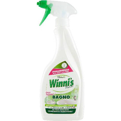 detergente bagno ecologico winnis spray 500 ml anticalcare ipoallergenico
