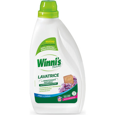 detersivo lavatrice winnis naturale aleppo verbena 25 lavaggi