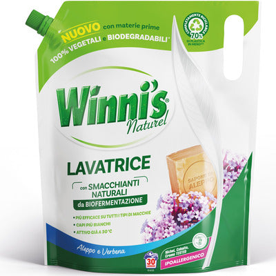 Detersivo Lavatrice Winni’s Naturale Aleppo e Verbena – 25 Lavaggi